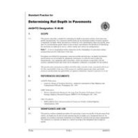 AASHTO R 48-08 AASHTO R 48-08