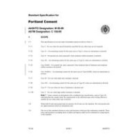 AASHTO M 85-09 AASHTO M 85-09