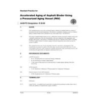 AASHTO R 28-09 AASHTO R 28-09