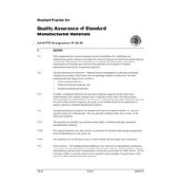 AASHTO R 38-09 AASHTO R 38-09
