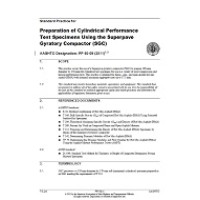 AASHTO PP 60-09 (2011) AASHTO PP 60-09 (2011)