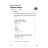 AASHTO T 59-09 AASHTO T 59-09