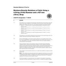 AASHTO T 180-09 AASHTO T 180-09