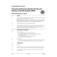 AASHTO T 209-09 AASHTO T 209-09