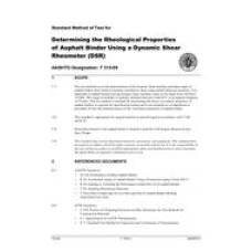 AASHTO T 315-09 AASHTO T 315-09