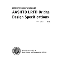 AASHTO LRFDUS-5-I1 AASHTO LRFDUS-5-I1