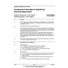 AASHTO T 22-10 (2011) AASHTO T 22-10 (2011)