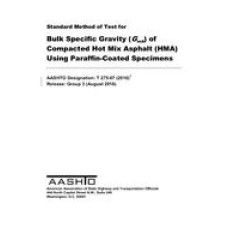 AASHTO T 275-07 (2016) AASHTO T 275-07 (2016)