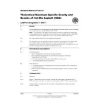 AASHTO T 209-11 AASHTO T 209-11