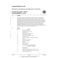 AASHTO T 105-11 AASHTO T 105-11