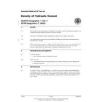 AASHTO T 133-11 (2015) AASHTO T 133-11 (2015)