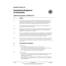 AASHTO R 43M/R 43-07 AASHTO R 43M/R 43-07