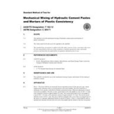 AASHTO T 162-12 AASHTO T 162-12