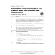 AASHTO TP 70-12 AASHTO TP 70-12