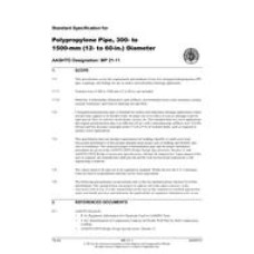 AASHTO MP 21-11 AASHTO MP 21-11