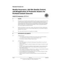 AASHTO PP 73-11 AASHTO PP 73-11