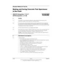 AASHTO T 23-13 AASHTO T 23-13