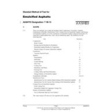AASHTO T 59-13 AASHTO T 59-13