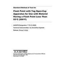 AASHTO T 79-12 (2020) AASHTO T 79-12 (2020)