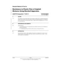 AASHTO T 245-13 AASHTO T 245-13