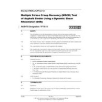 AASHTO TP 70-13 AASHTO TP 70-13