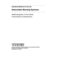 AASHTO TP 103-13 (2015) AASHTO TP 103-13 (2015)