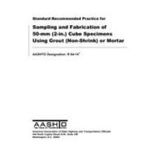 AASHTO R 64-14 AASHTO R 64-14