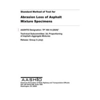 AASHTO TP 108-14 (2021) AASHTO TP 108-14 (2021)