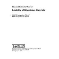 AASHTO T 44-14 (2018) AASHTO T 44-14 (2018)