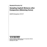 AASHTO R 67-15 AASHTO R 67-15