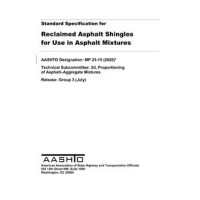 AASHTO MP 23-15 (2021) AASHTO MP 23-15 (2021)
