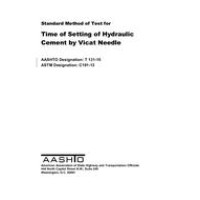AASHTO T 131-15 AASHTO T 131-15