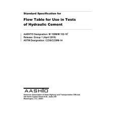 AASHTO M 152M/M 152-16 (2020)