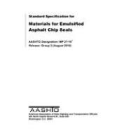 AASHTO MP 27-16 (2020) AASHTO MP 27-16 (2020)