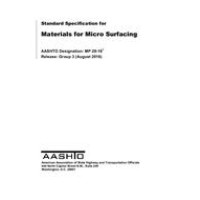 AASHTO MP 28-16 AASHTO MP 28-16