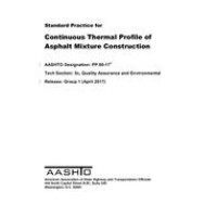 AASHTO PP 80-17 AASHTO PP 80-17