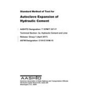 AASHTO T 107M/T 107-17 AASHTO T 107M/T 107-17