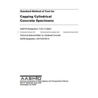 AASHTO T 231-17 (2021) AASHTO T 231-17 (2021)