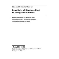 AASHTO T 372M/T 372-17 (2021) AASHTO T 372M/T 372-17 (2021)