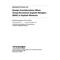 AASHTO PP 78-17 (2021) AASHTO PP 78-17 (2021)