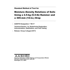 AASHTO T 99-17