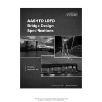 AASHTO LRFD-8 AASHTO LRFD-8