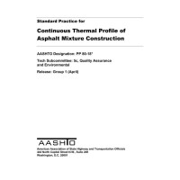 AASHTO PP 80-18 AASHTO PP 80-18