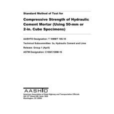 AASHTO T 106M/T 106-18 AASHTO T 106M/T 106-18