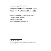 AASHTO M 204M/M 204-14 (2018) AASHTO M 204M/M 204-14 (2018)