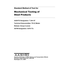 AASHTO T 244-18 AASHTO T 244-18