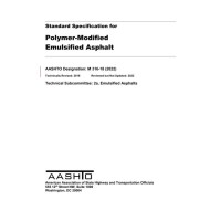 AASHTO M 316-18 (2022) AASHTO M 316-18 (2022)