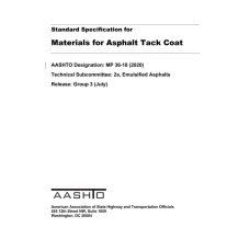 AASHTO MP 36-18 (2020) AASHTO MP 36-18 (2020)