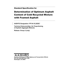 AASHTO PP 94-18 (2020) AASHTO PP 94-18 (2020)