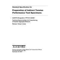 AASHTO PP 95-18 (2020) AASHTO PP 95-18 (2020)